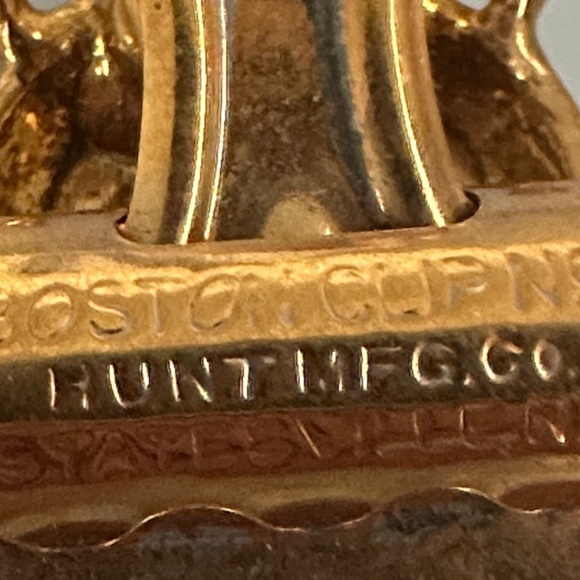 Red and Gold Ladybug Vintage Clip - Picture 5 of 10